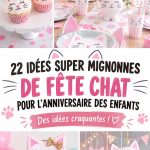 Fête d'anniversaire pour enfants sur le thème des animaux mignons