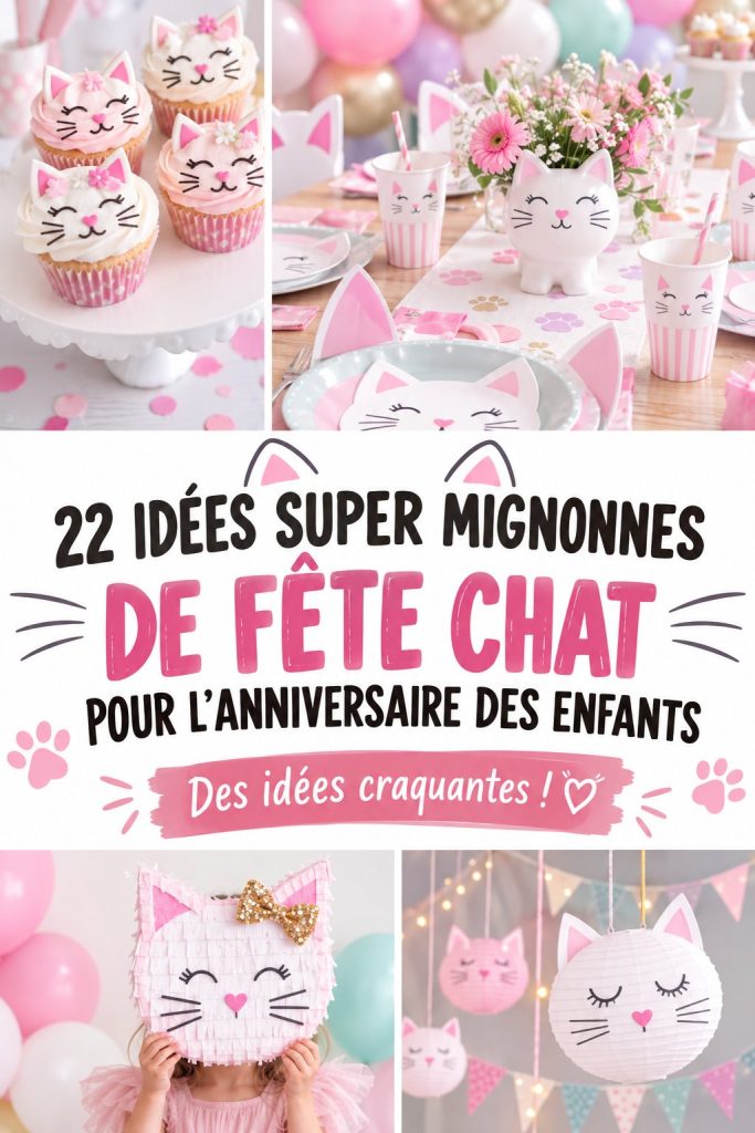 Fête d'anniversaire pour enfants sur le thème des animaux mignons