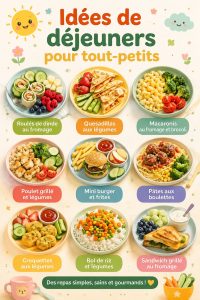 Une lunchbox colorée et appétissante pour un tout-petit.