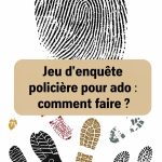 Adolescents jouant à un jeu d'enquête policière ensemble dans une ambiance festive.