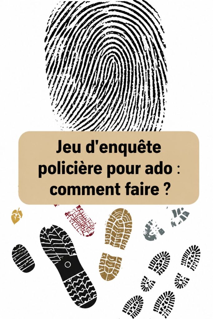 Adolescents jouant à un jeu d'enquête policière ensemble dans une ambiance festive.
