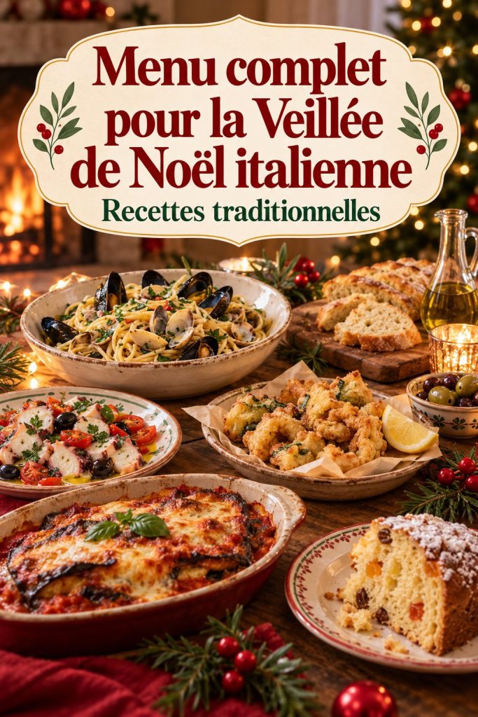 Un beau plat italien pour le réveillon de Noël