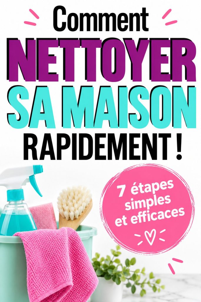 Femme nettoyant son salon avec efficacité