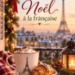 Un décor de Noël traditionnel français avec des lumières et des décorations dans un cadre familial chaleureux.