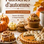 Muffins à la citrouille décorés, parfaits pour la lunchbox d'un enfant.