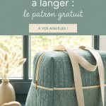 Sac à langer coloré fait main, idéal pour les mamans