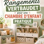Une chambre d'enfant décorée avec des rangements Vertbaudet pratiques et colorés