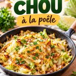 Assiette de chou sauté à la poêle coloré avec des légumes pour les lunchbox d'enfants.