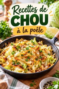 Assiette de chou sauté à la poêle coloré avec des légumes pour les lunchbox d'enfants.