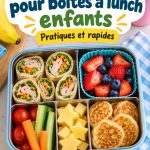 Des lunchs colorés et équilibrés pour les enfants, présentés dans des bento box.