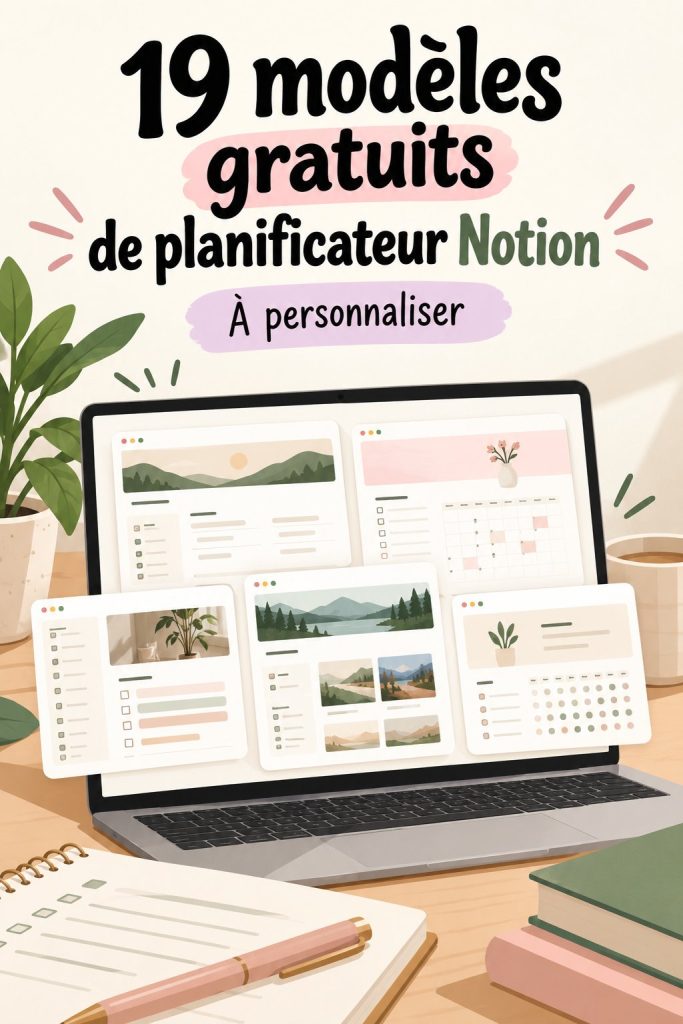 Exemple de template Notion gratuit pour la gestion de projets