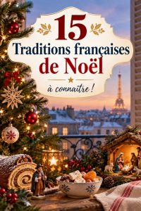 Table généreusement garnie de plats de Noël emblématiques en France, typiques des traditions familiales.